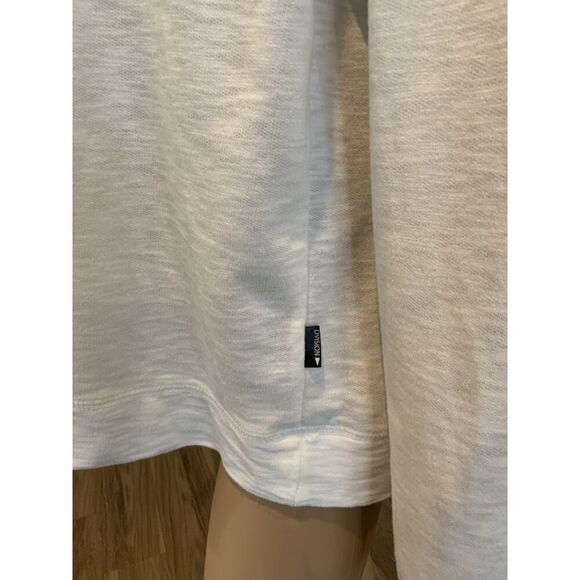 DVISION White Long-sleeve Cotton Polyester Hoodie Sweatshirt Size Large - Picture 9 of 14